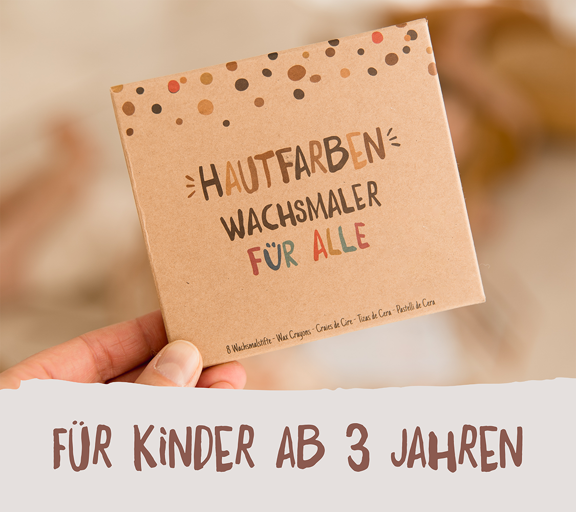 8 Hautfarben-Wachsmaler
