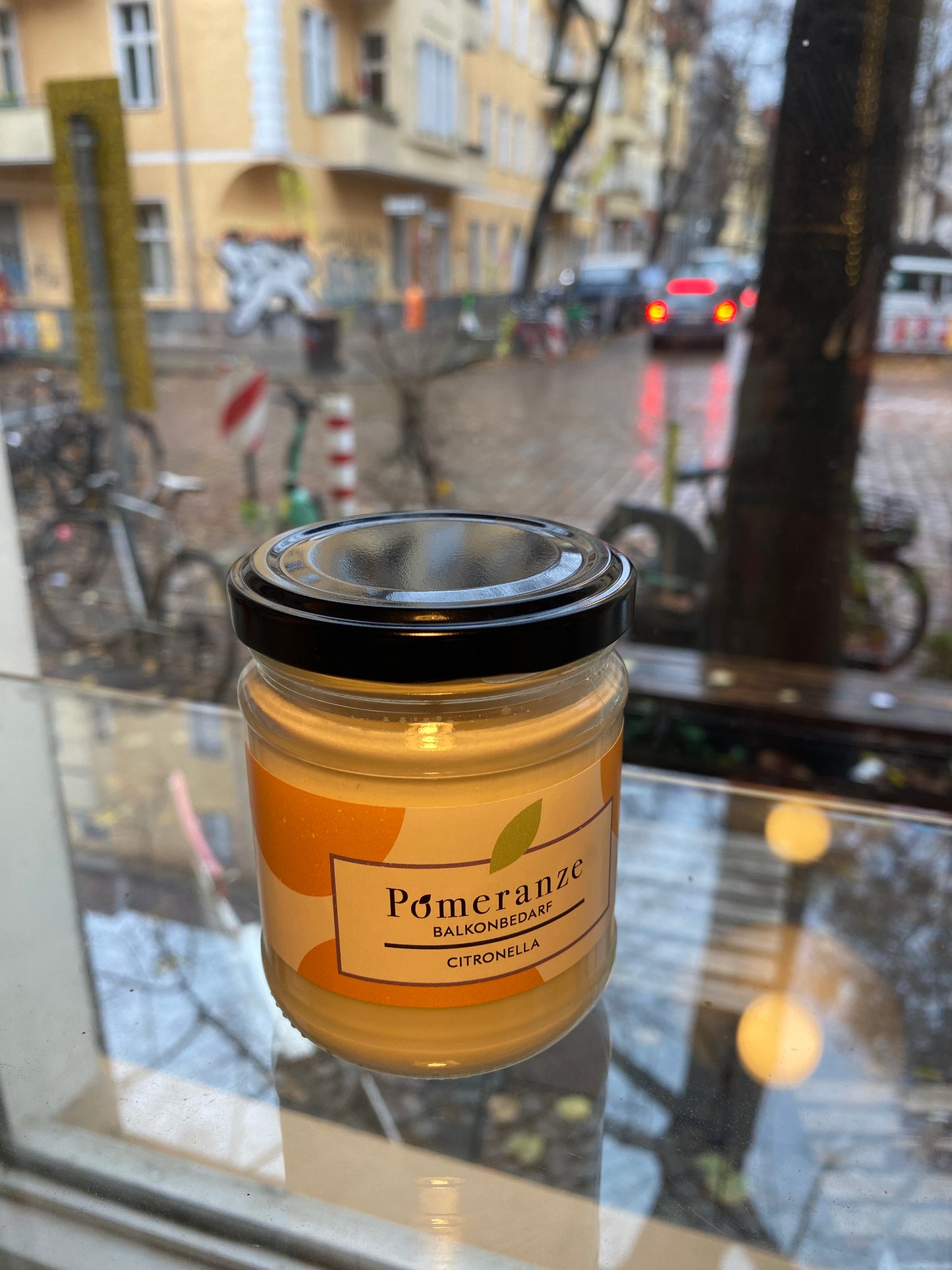 Citronella Kerze Pomeranze