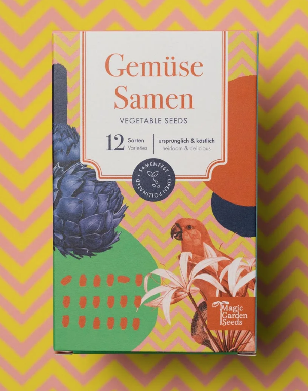 Gemüsesamen - 12 alte samenfeste Gemüsesorten