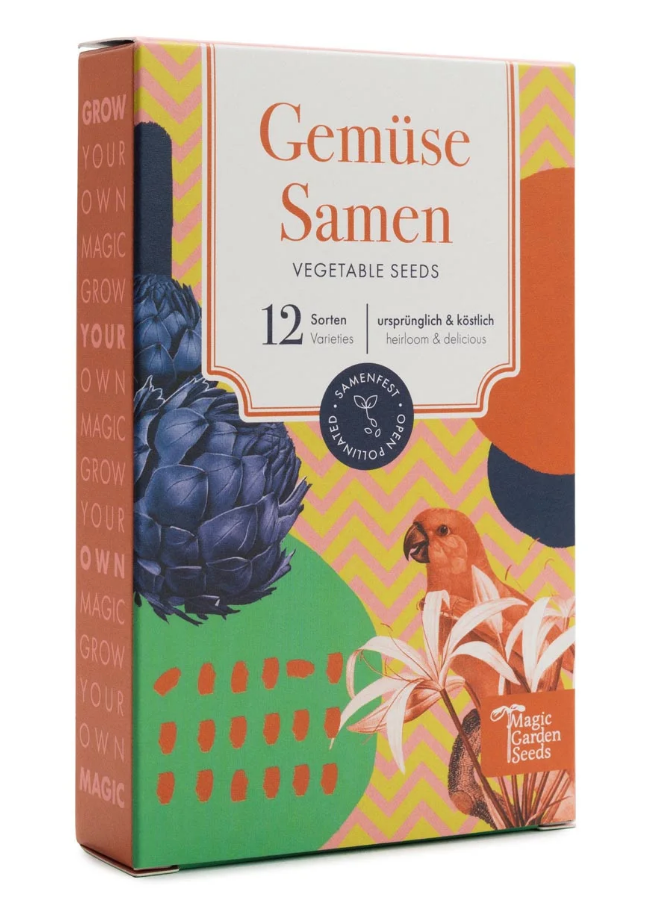 Gemüsesamen - 12 alte samenfeste Gemüsesorten