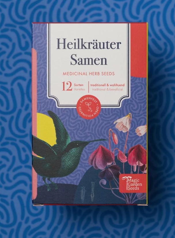 Heilkräutersamen - 12 samenfeste Heilkräutersorten