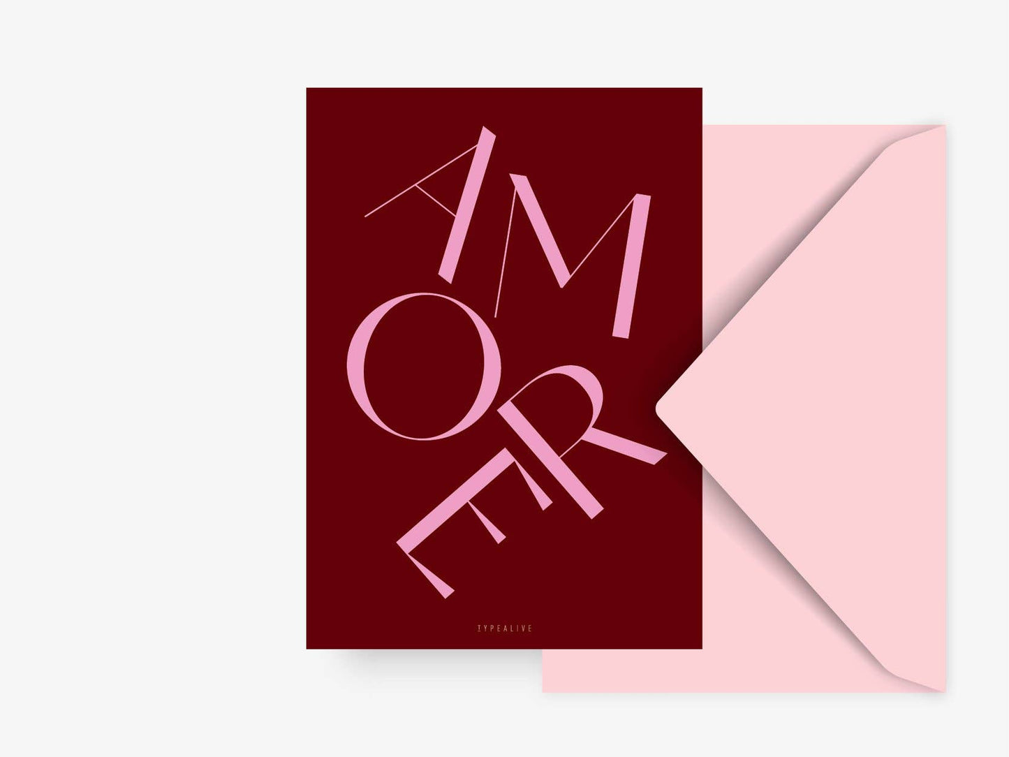 Postkarte / Amore