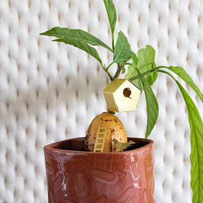 Tiny Birdhouse – Mini-Vogelhaus für deine Pflanzen