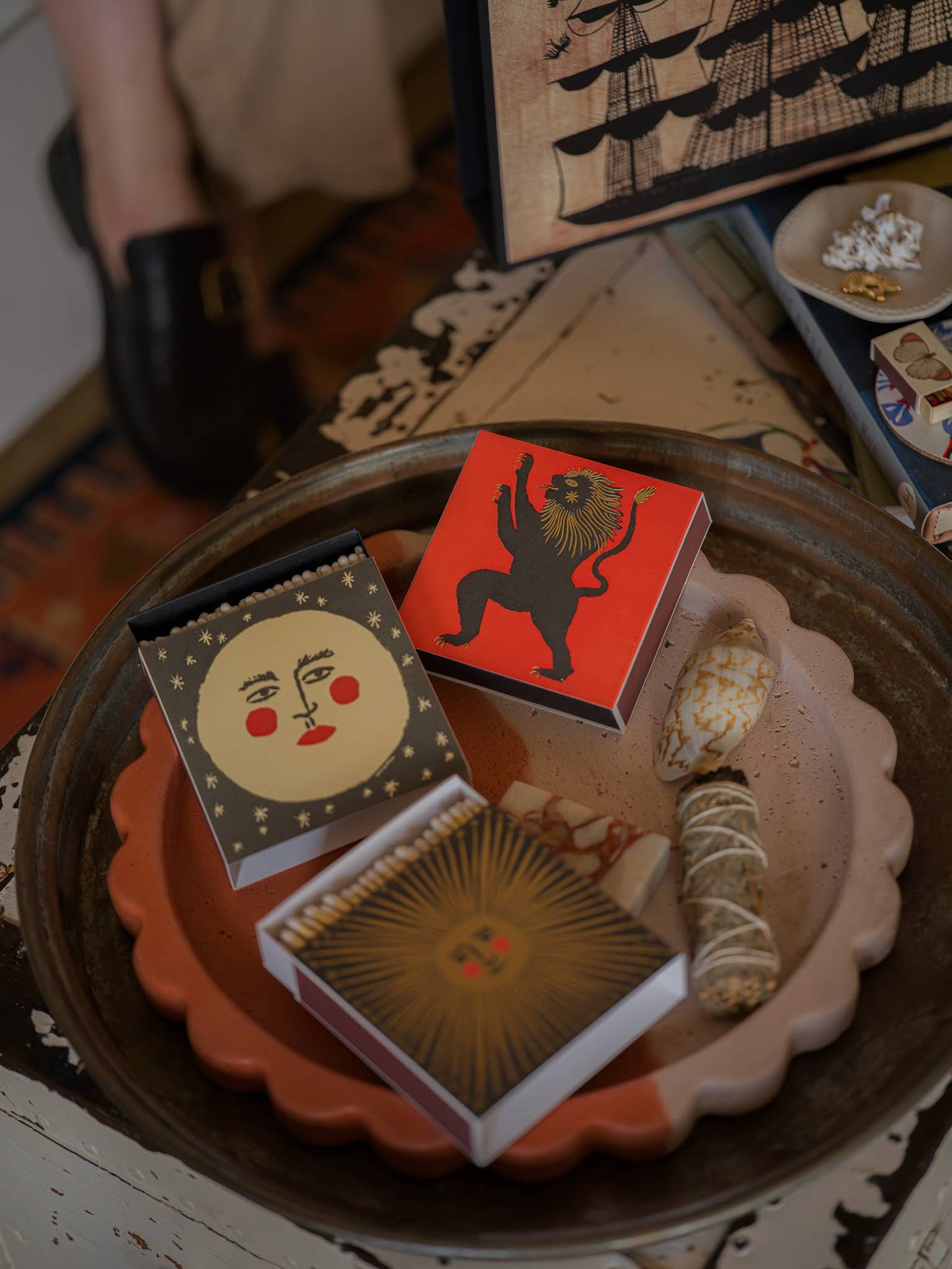 Sonnenstrahl Streichhölzer | Quadrat - Sicherheitsstreichhölzer