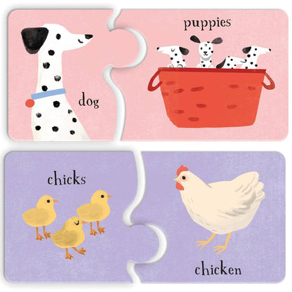 Puzzle Pärchen Babytiere