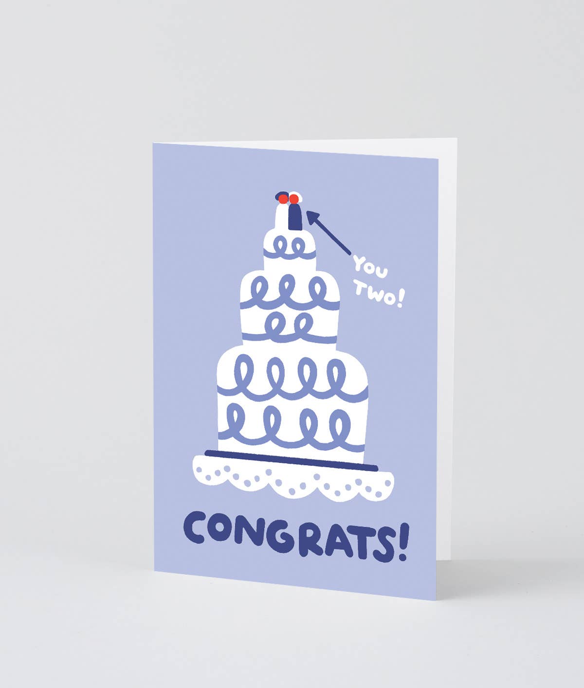Glückwunsch Hochzeitstorte Grußkarte