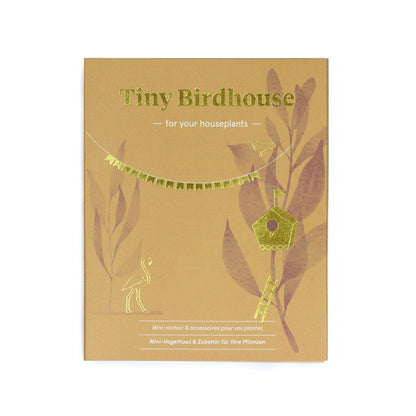 Tiny Birdhouse – Mini-Vogelhaus für deine Pflanzen