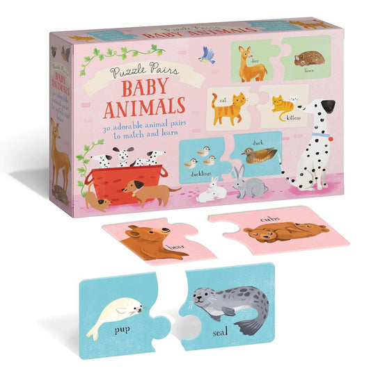 Puzzle Pärchen Babytiere