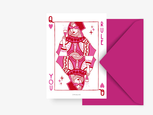 Postkarte / You Rule