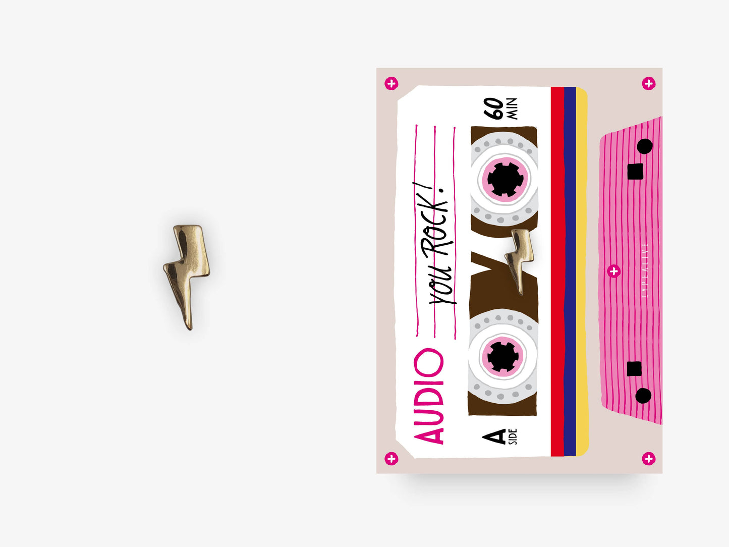 Pin: Tape You Rock