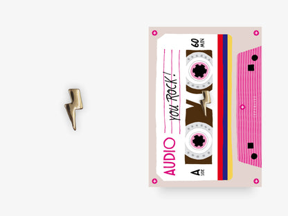 Pin: Tape You Rock