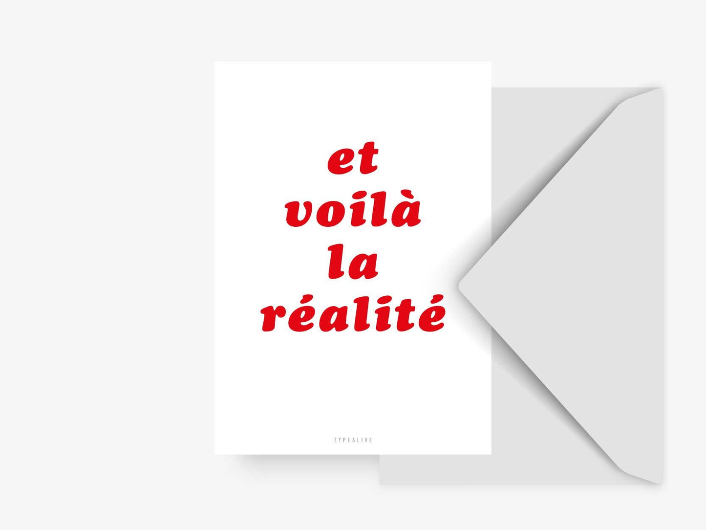 Postkarte / Réalité