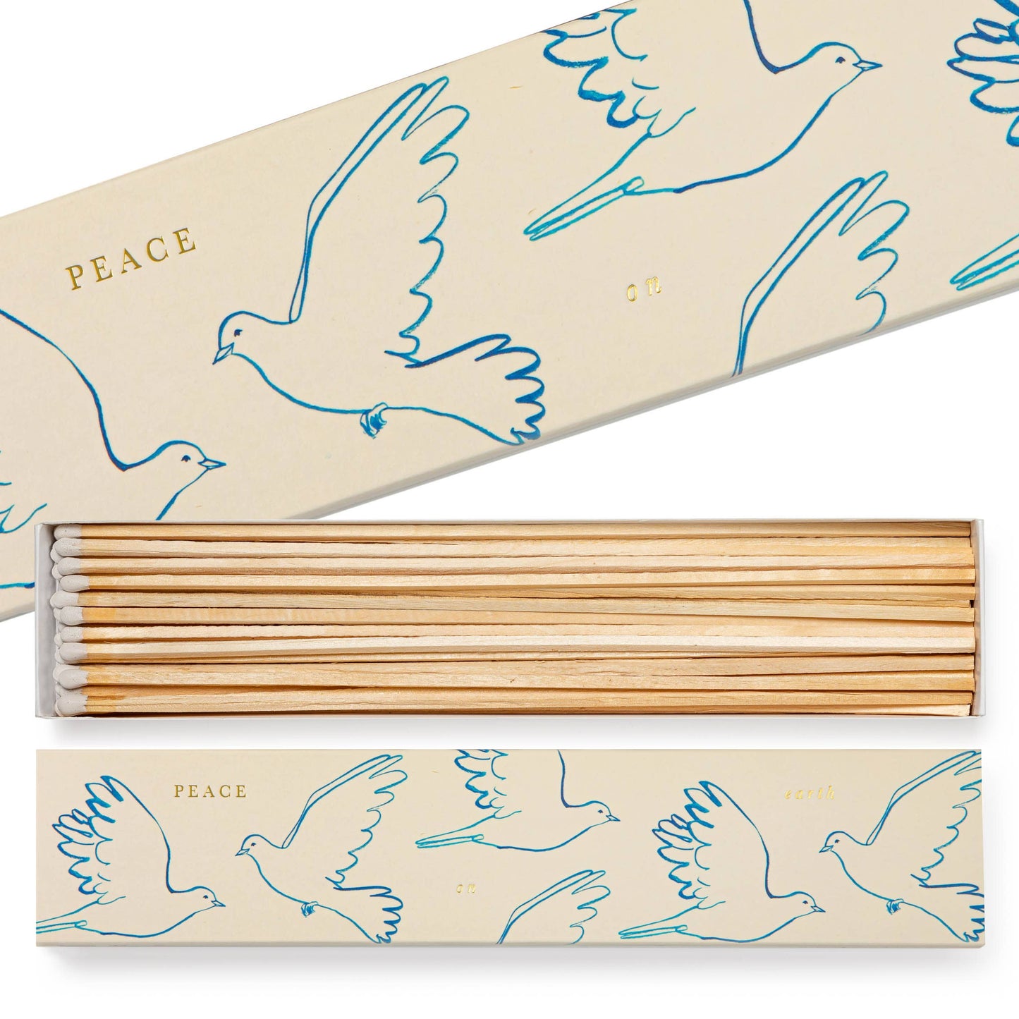 Peace | Lange Weihnachtssicherheitszündhölzer 🎄
