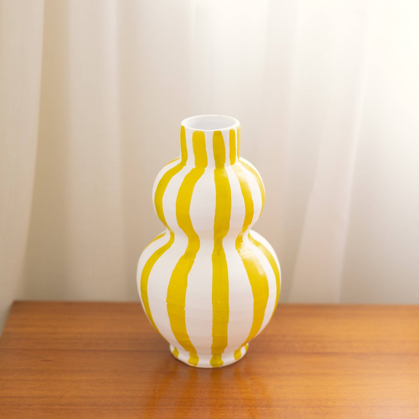 Handbemalte Keramik Vase Ferrara