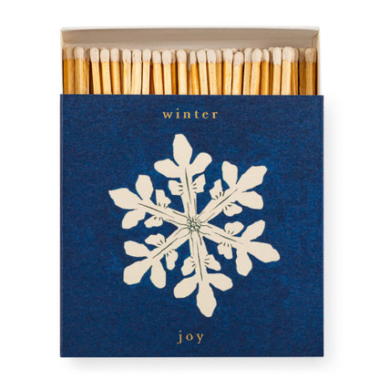 Winter Joy | Quadrat - Sicherheitszündhölzer Weihnachten🎄