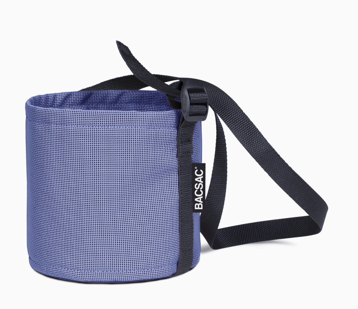 SALE: Runder Hängetopf 3L indigo /gelb