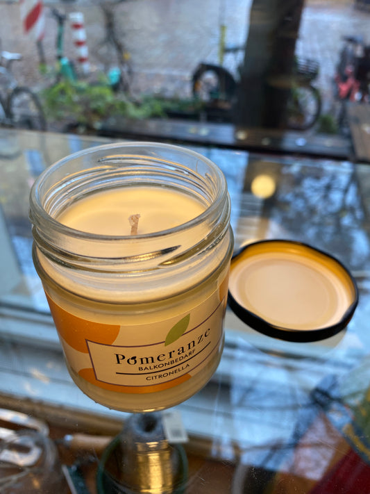 Citronella Kerze Pomeranze