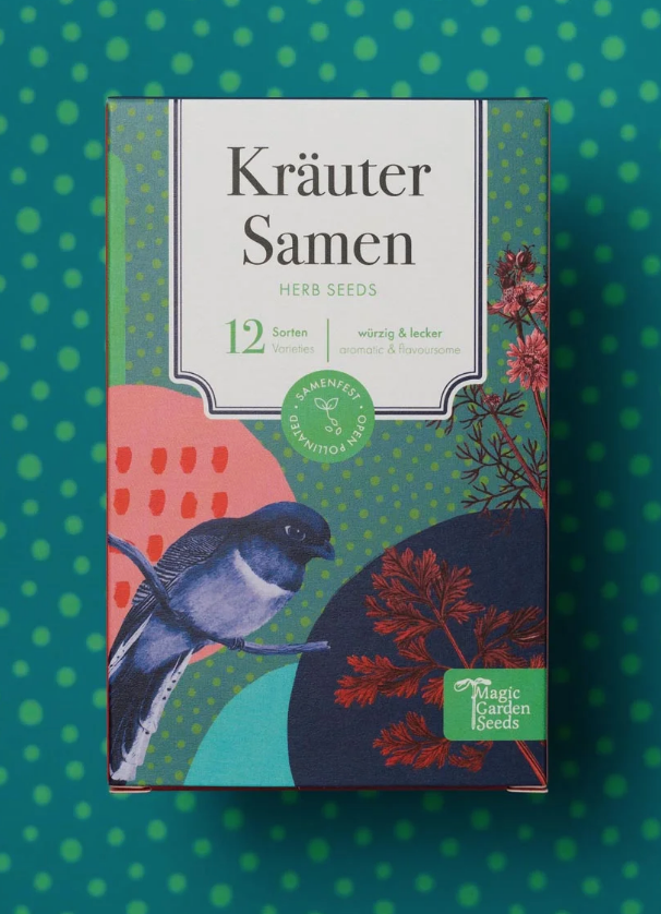 Kräutersamen - 12 samenfeste Küchenkräutersorten