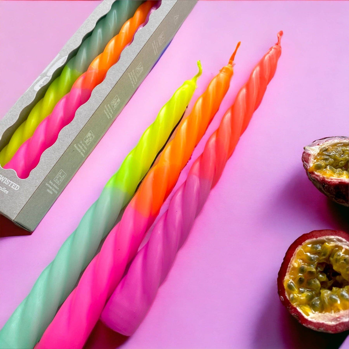 Dip Dye Twisted * Shades of Passionfruit