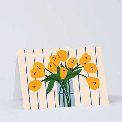 Tulpen-Kunstkarte