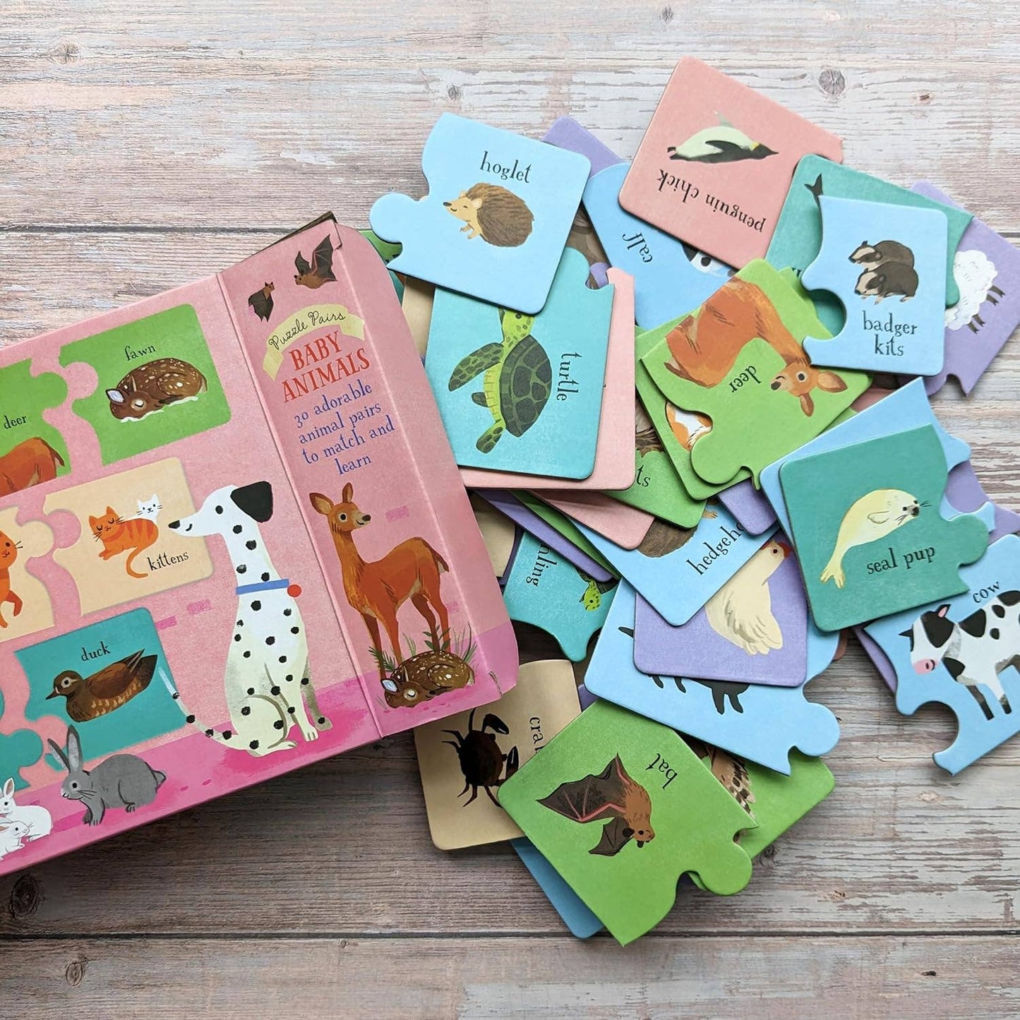 Puzzle Pärchen Babytiere