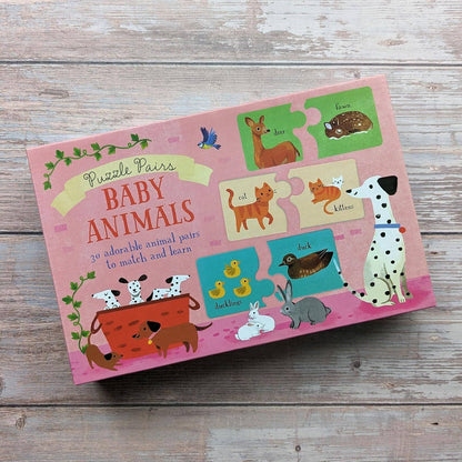 Puzzle Pärchen Babytiere