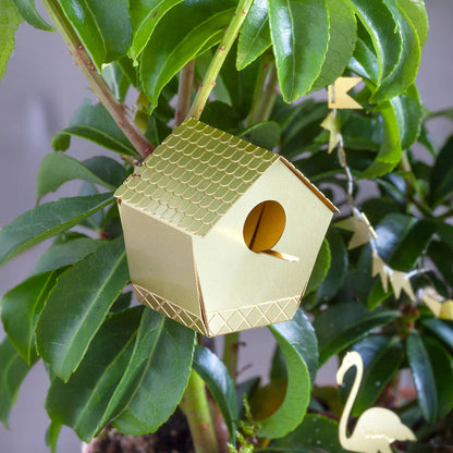 Tiny Birdhouse – Mini-Vogelhaus für deine Pflanzen