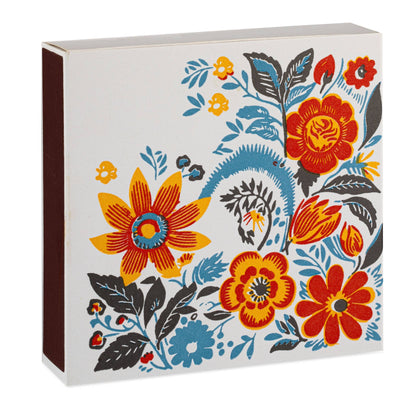 Blumen von Real, Fun, Wow! | Quadrat - Sicherheitsstreichhölzer