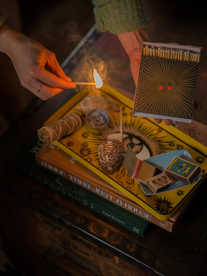 Sonnenstrahl Streichhölzer | Quadrat - Sicherheitsstreichhölzer