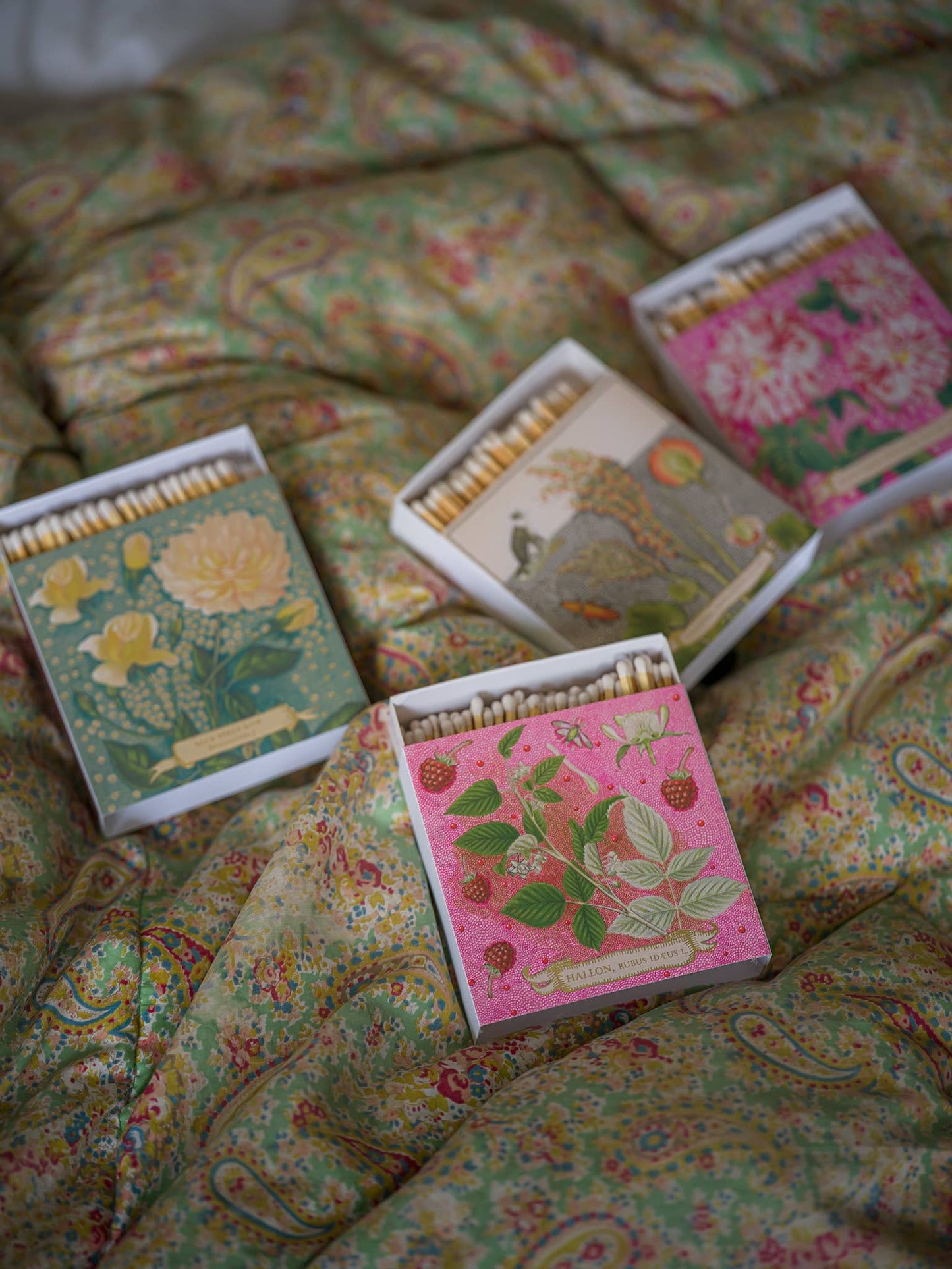 Rose Framboise Streichhölzer | Quadratisch - Sicherheitsstreichhölzer