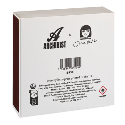 Katze von Jane Foster | Quadratische Sicherheitsstreichhölzer