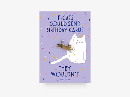 Pin: Birthday Cat
