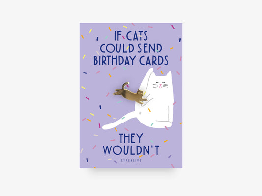 Pin: Birthday Cat