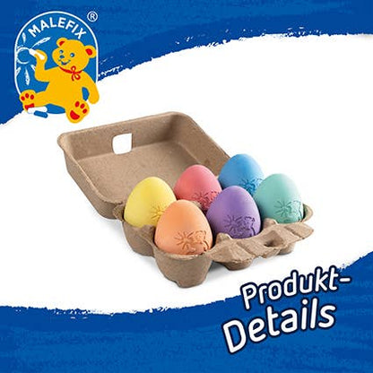 MALEFIX Eierkreide 6er Packung