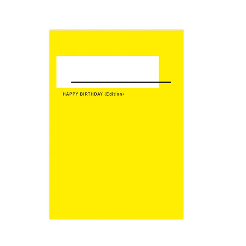 Postkarte Happy Birthday Edition