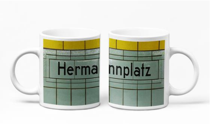 Berlin U-Bahn Tasse Linie U8